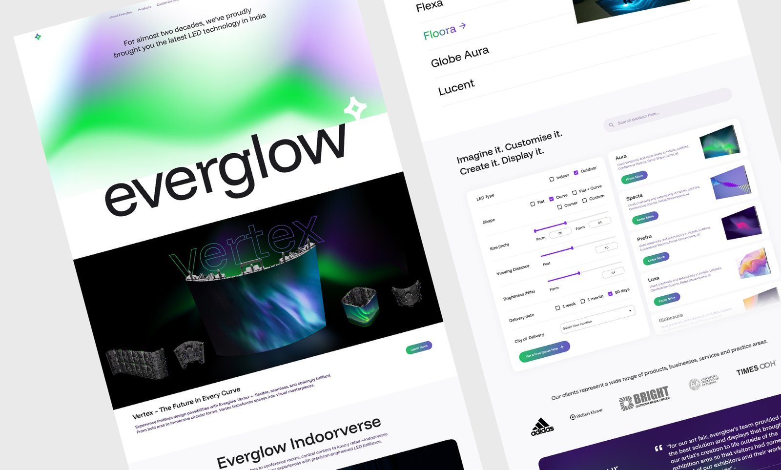 Everglow LED – Creative Design by Kaarigari Labs